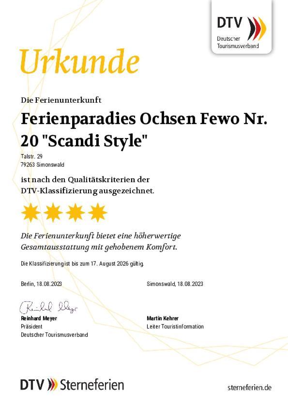 Moderne 3 Zi.-Fewo Scandi Style 70 Qm Nahe Freiburg 西蒙斯瓦尔德 外观 照片